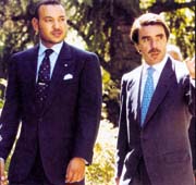 Muhamed VI og Jos� Mar�a Aznar har altid haft et k�ligt forhold, pr�get af indbyrdes mistillid. For en m�ned siden s�gte Marokkos konge at bryde isen med en telefonopringning til Moncloa.