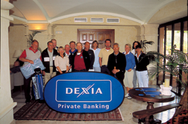 Vinderne fra golfrunden p� Santa Clara Golf