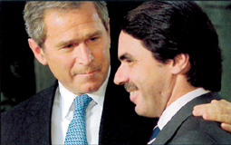 Alliancen mellem George W. Bush og Aznar binder Aznars efterf�lger.