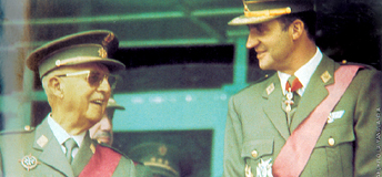 Franco og Prins Juan Carlos respekterede hinanden.