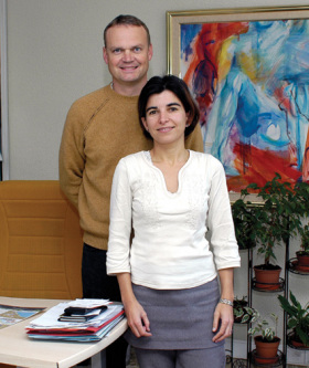 Maria-Louisa Moron Garcia og Poul Westergaard.