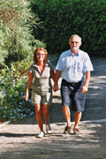 Kirsten Vaupel og Hans-Georg M�ller .