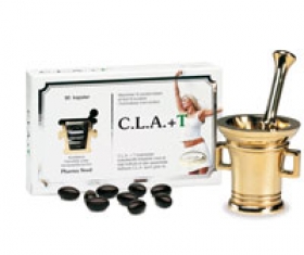CLA + T er en helt ny kombination af CLA og gr�n te-ekstrakt, som virker fremmende p� fedtforbr�ndingen. I fors�g har CLA vist at kunne mindske kropsfedtet med helt op til ni pct. uden motion, og gr�n te �ger fedtoms�tningen med op til 12 pct.