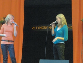 Emilie Dollerup og Katrine Jenne.