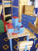 Spanierne bruger rigtig mange penge p� deres b�rn, hvilket Muebles Dinamarca m�rker i deres afdeling for b�rnem�bler.