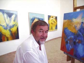 Jens Kromann rundede de 70 �r sidste �r, hvor han samtidig havde 50-�rs jubil�um som maler.