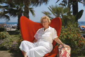 Hanne S�rensen g�r mest efter palmesus, n�r hun selv rejser.