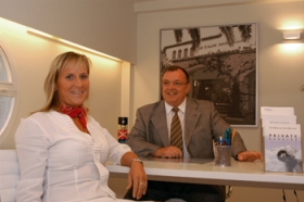 Maria Suhr-Jessen og John Frank. Foto: Natascha Berg Madsen.