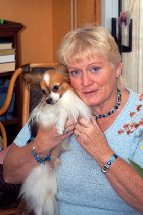 60-�rige Linda Cortzen.