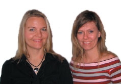 Stine Mynster og Tina Julsgaard