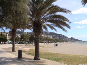 Sk�n strandpromenade