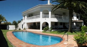 Stor villa i Mijas udlejes