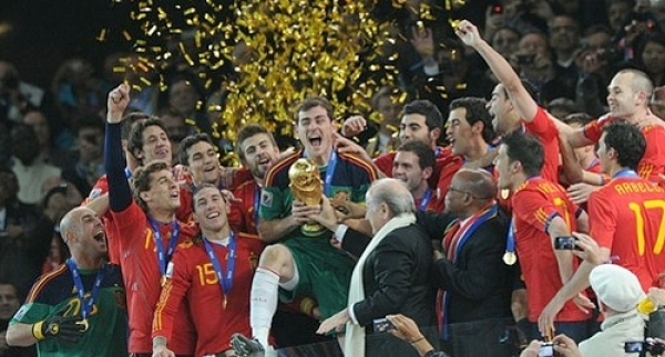 Spanien vandt - Foto: PEDRO UGARTE/AFP/Getty Images