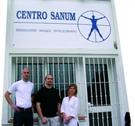 Teamet bag Centro Sanum der �bner officielt den 11. februar.