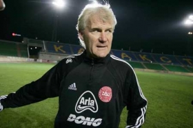 Landstr�ner Morten Olsen er tilfreds. Fotograf Per Kj�rbye