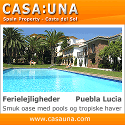 Lejeboliger - ferie i Spanien Lejeboliger - ferie i Spanien